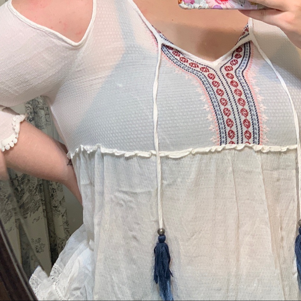 White blouse!